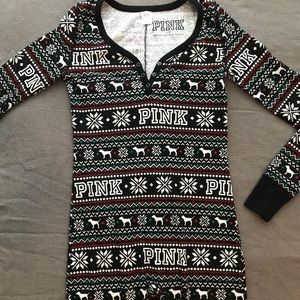PINK Christmas Onesie